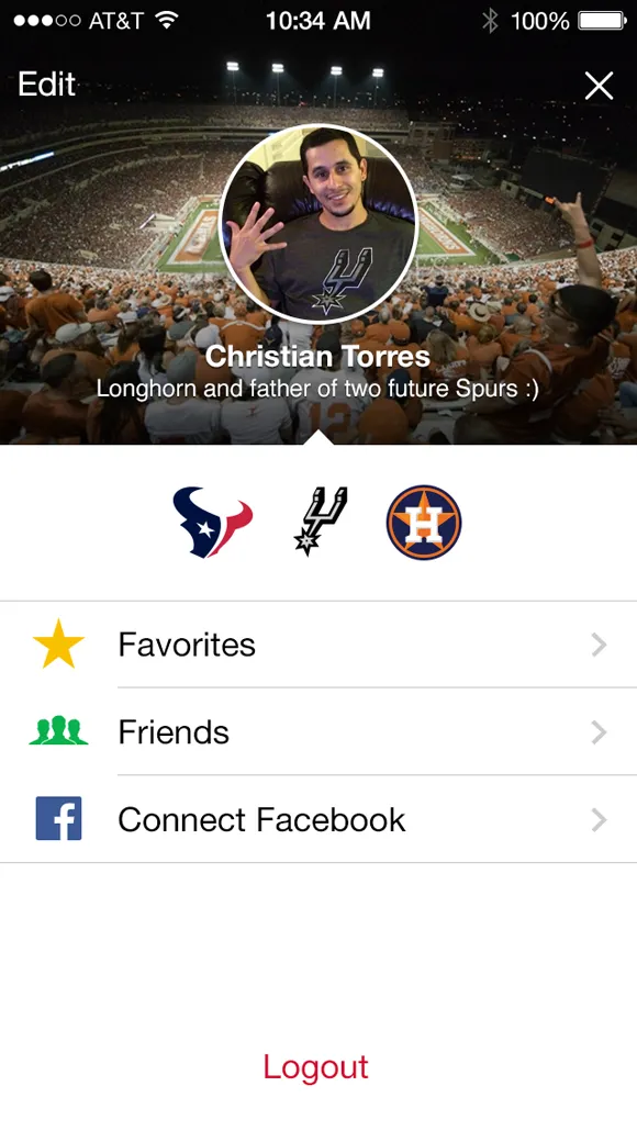 HipFan iPhone profile