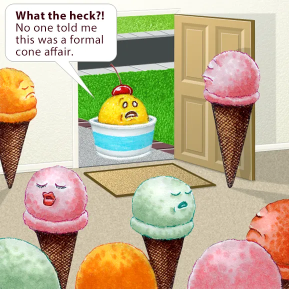 Ice Cream Party Foul