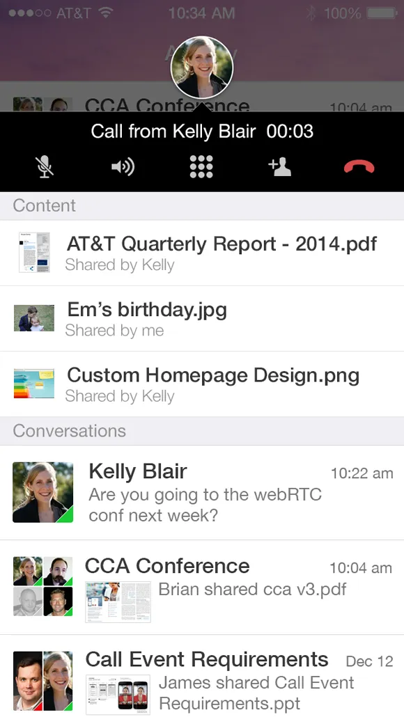Vobi contextual call